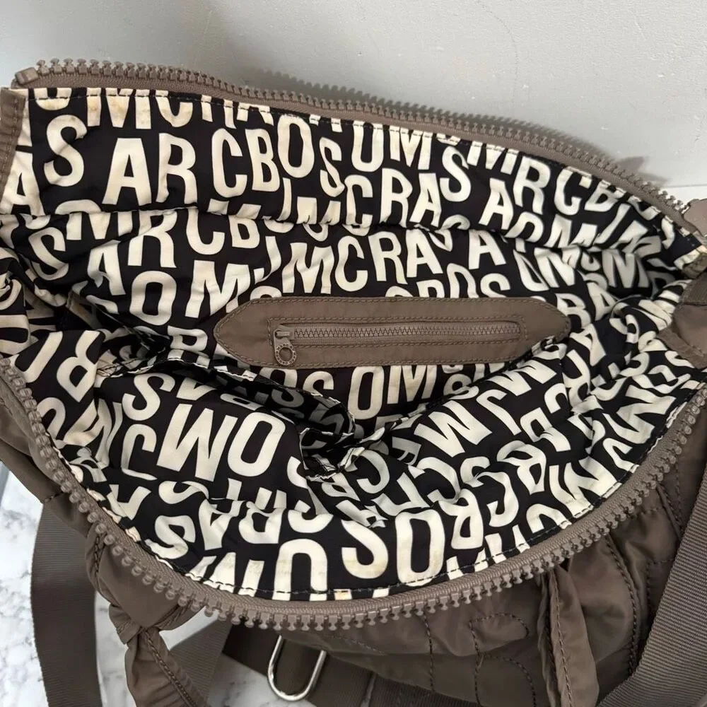 Marc by Marc Jacobs Dark Tan Eliza Baby Diaper Bag